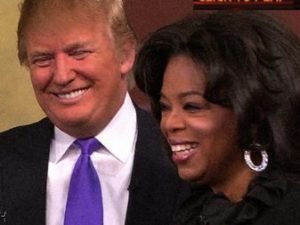 Trump afirma que vencería a Oprah Winfrey en presidenciales 2020