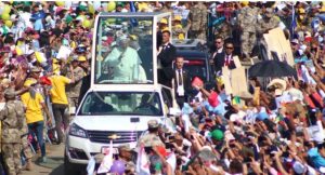PERU: Un millón de católicos asiste a misa oficiada por el Papa Francisco PERU: Un millón de católicos asiste a misa oficiada por el Papa Francisco