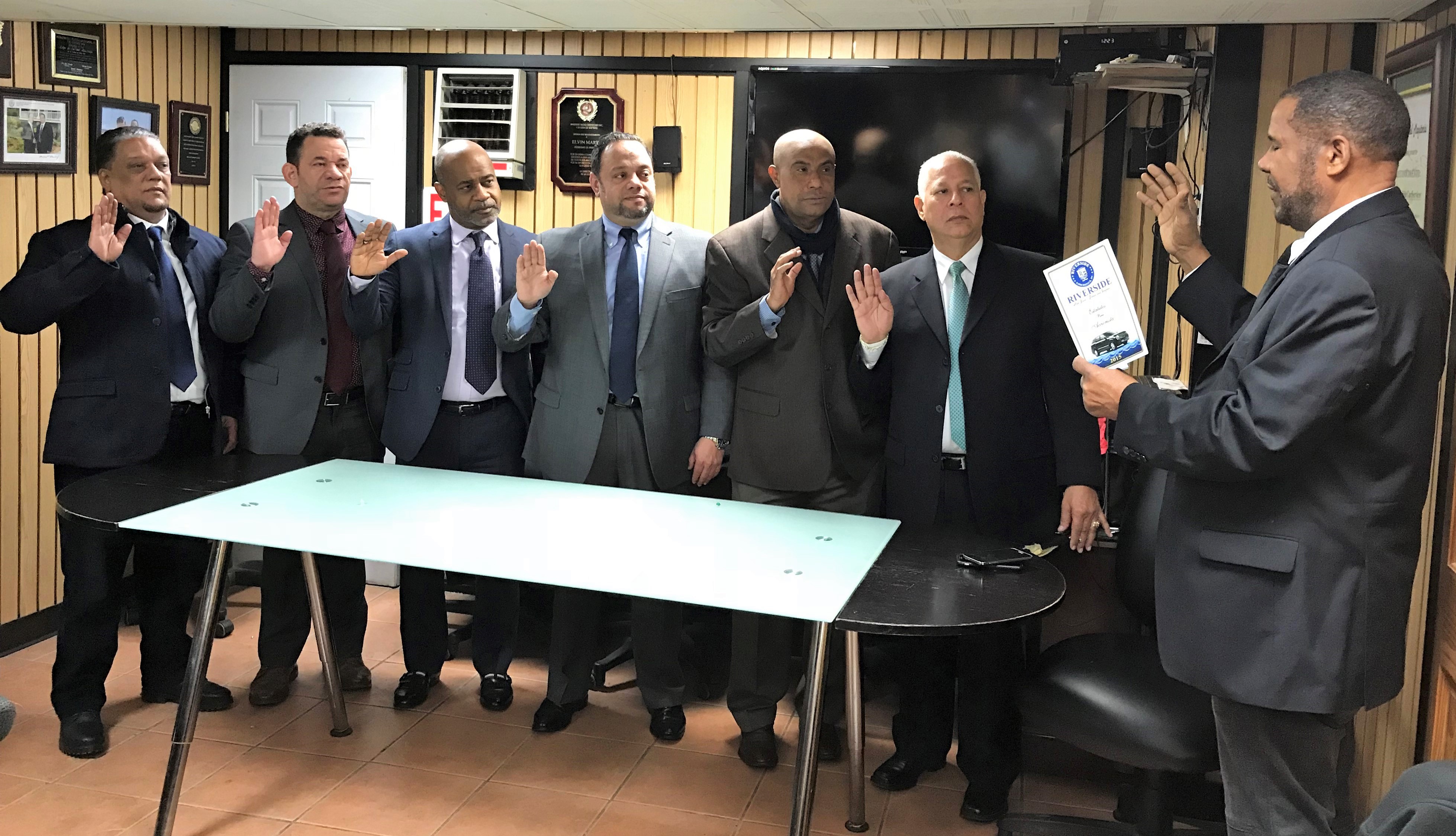 Riverside Car & Limo Service juramenta nueva directiva