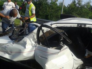 BAVARO: Dos muertos y 5 heridos deja un choque en la Autovía del Este