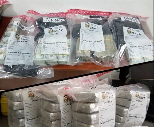 Ocupan 25 kilos de cocaína y 500 mil dólares aeropuertos Punta Cana y SD imagen