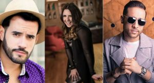 Mar B, Techy Fatule, Manny Cruz y Wasson en premios de la Juventud