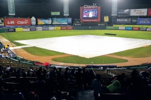Suspenden por sexta vez partidos de beisbol por lluvias Suspenden por sexta vez partidos de beisbol por lluvias
