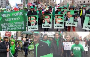 NUEVA YORK: Multitud de dominicanos protesta por corrupción en  su país