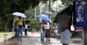 Vaguada sigue generando precipitaciones sobre la RD