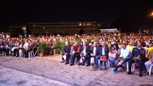 Cientos disfrutaron de concierto en la emblemática Plaza de la Bandera Cientos disfrutaron de concierto en la emblemática Plaza de la Bandera