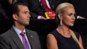 Internan esposa de un hijo de Trump, tras abrir sobre sospechoso
