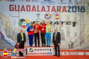 Karina Díaz conquista plata en torneo karate de España Karina Díaz conquista plata en torneo karate de España