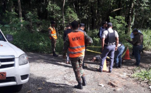 Encuentran cadáver de hombre con  4 impactos de balas autopista Duarte