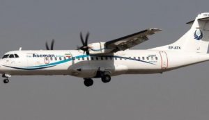 IRAN: Se estrella un avión comercial salió de Teherán con 66 personas
