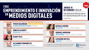 INTEC anuncia foro emprendimiento e innovación en medios digitales