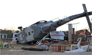MEXICO: Trece muertos tras accidente de un helicóptero que evaluaba daños