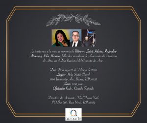 Oficiarán misa memoria cronistas de arte fallecidos