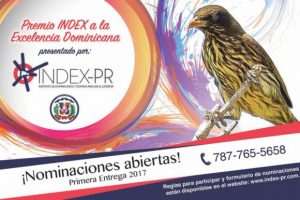 Anuncian nominaciones del Premio INDEX-PR a la Excelencia Dominicana Anuncian nominaciones del Premio INDEX-PR a la Excelencia Dominicana