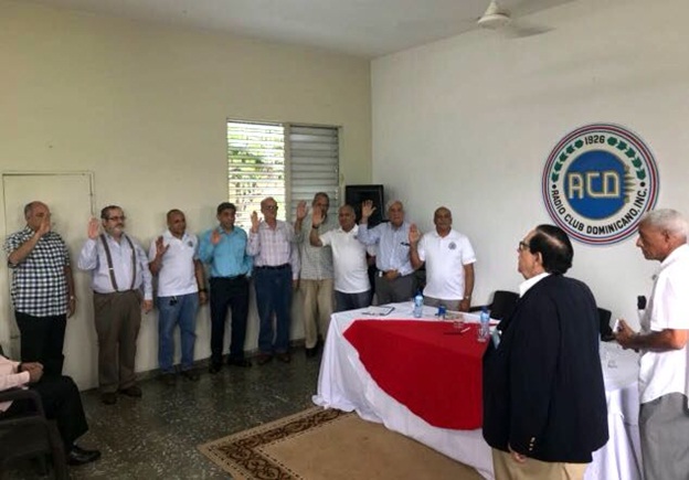 Escogen nueva directiva del Radio Club Dominicano imagen