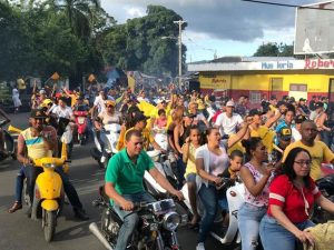 SANTIAGO: Fanáticos de las Aguilas Cibaeñas celebraran título de campeón