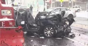 Accidentes a causa de nieve dejan tres personas muertas