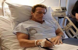 Arnold Schwarzenegger fue operado urgente del corazón