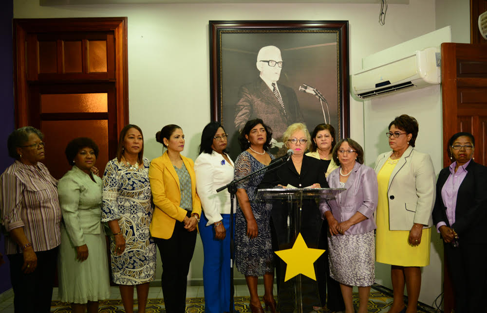 Mujeres del PLD reclaman una mayor representación política y en cargos imagen