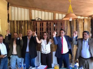 Carolina Mejía recibe apoyo del exsenador Ramón Albuquerque Carolina Mejía recibe apoyo del exsenador Ramón Albuquerque