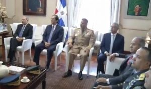 Presidente Medina recibe informe sobre reforzamiento de la frontera