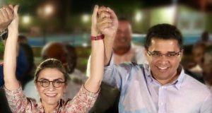 David Collado brinda su apoyo a Carolina Mejía