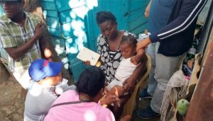 DPS inicia jornada de vacunación inmigrantes haitianos en Sabaneta