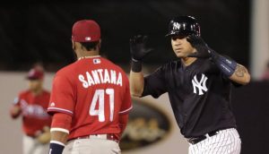 CC Sabathia y Brett Gardner elogian bate de Gary Sánchez CC Sabathia y Brett Gardner elogian bate de Gary Sánchez