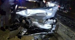 NAGUA: Choque entre automóviles deja dos muertos y seis heridos