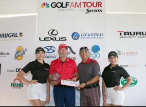 Malespín, Morales y De la Rosa ganan Golf Channel RD Malespín, Morales y De la Rosa ganan Golf Channel RD