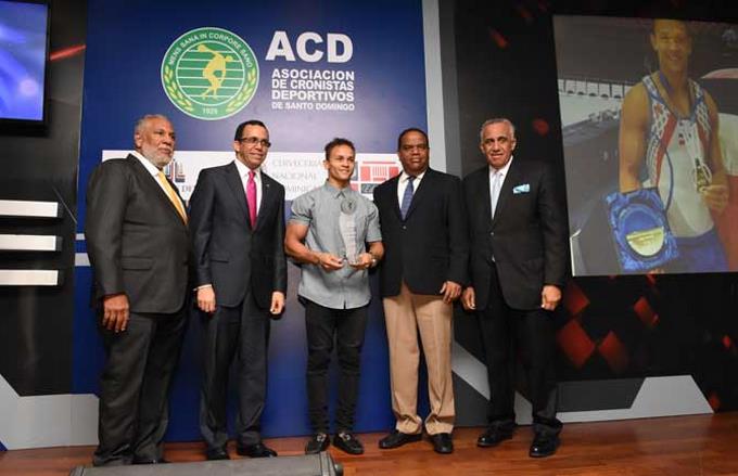 ACD entrega al gimnasta Audrys Nin el premio «El Atleta del Año» imagen