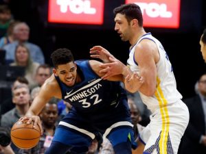 Karl Towns guía triunfo Minnesota sobre Warriors Karl Towns guía triunfo Minnesota sobre Warriors
