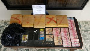 La DNCD decomisa 28 paquetes de cocaína en el Puerto de Haina