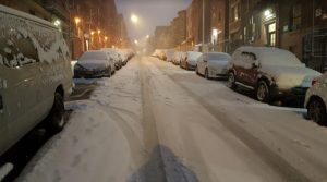 Una extraña tormenta de nieve azotó Nueva York, N. Jersey y Connecticut