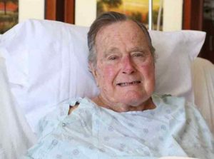 Expresidente Bush padre mejora estado de salud pero sigue hospitalizado Expresidente Bush padre mejora estado de salud pero sigue hospitalizado