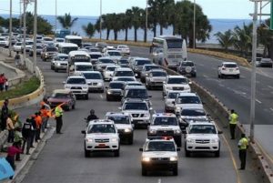 Autoridades hicieron «carreteo» para el retorno seguro de vacacionistas