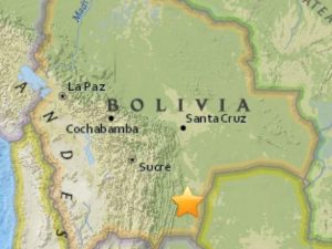 BOLIVIA: Un terremoto de 6.8 grados en escala Richter sacude zona sur