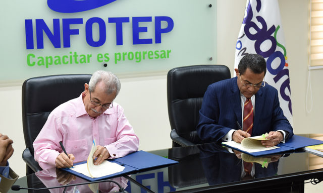 Infotep y Sabores firman acuerdo sobre gastronomía imagen