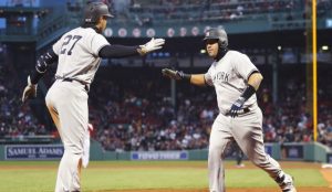 Gary Sánchez pega dos H4s; Fernando Rodney gana Gary Sánchez pega dos H4s; Fernando Rodney gana