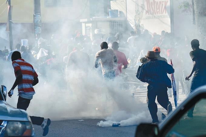 HAITI: Jornada protestas en segundo aniversario del gobierno de J. Moise imagen