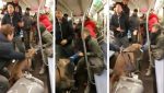 Perro ataca mujer en el metro y pasajeros lo filman todo