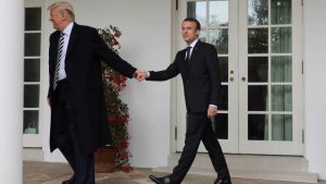 EEUU: Trump vapulea el «horrible» acuerdo nuclear iraní ante Macron