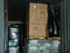 PUERTO PLATA: Aduanas ocupa otro cargamento millonario de cigarrillos