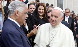 CIUDAD VATICANO: Canciller de RD sostiene un encuentro con el Papa CIUDAD VATICANO: Canciller de RD sostiene un encuentro con el Papa