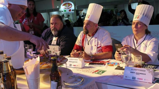 ARGENTINA: Dominicanos compiten por la mejor pizza imagen