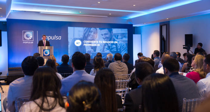 Banco Popular presenta programa franquicia Impulsa, para Pymes imagen