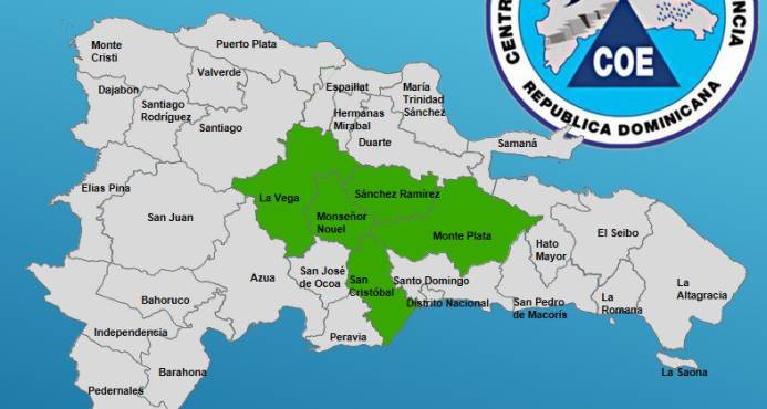 El COE emite alerta verde para cinco provincias debido a una vaguada imagen