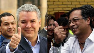 COLOMBIA: Iván Duque y Gustavo Petro disputarán la Presidencia