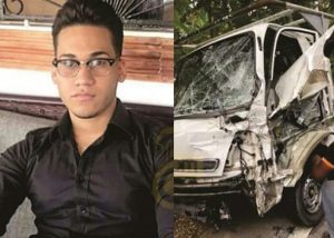 NAGUA: Joven pierde la vida en aparatoso accidente de tránsito