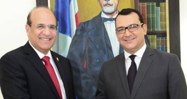 Presidentes de la TSE y JCE se reúnen para planificar trabajos imagen